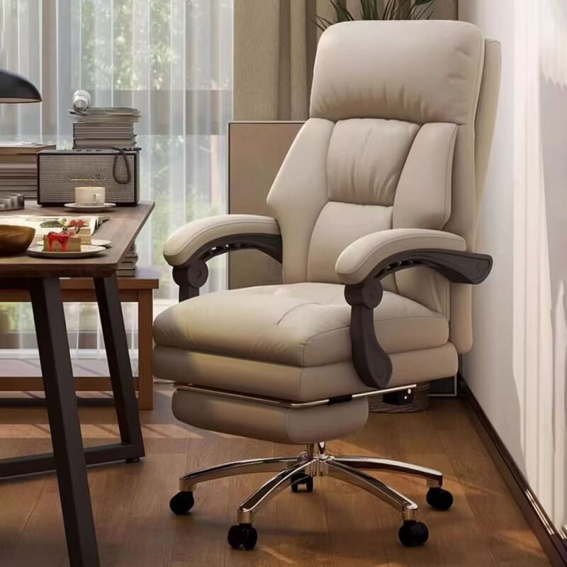 Home Computer Chair, Leisure Sofa, Office Chair, Study Desk Chair, Comfortable for Long Sitting, Light Luxury, Reclining Executive Chair Home Computer Chair, Leisure Sofa, Office Chair, Study Desk Chair, Comfortable for Long Sitting, Light Luxury, Reclining Executive Chair