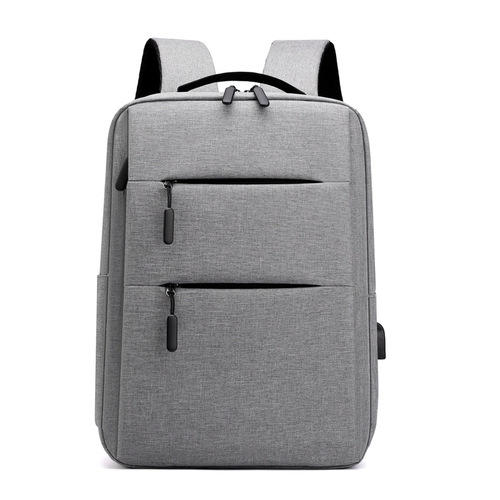 批发外贸双肩包新款简约商务休闲15.6寸大容量旅行电脑包跨境背包