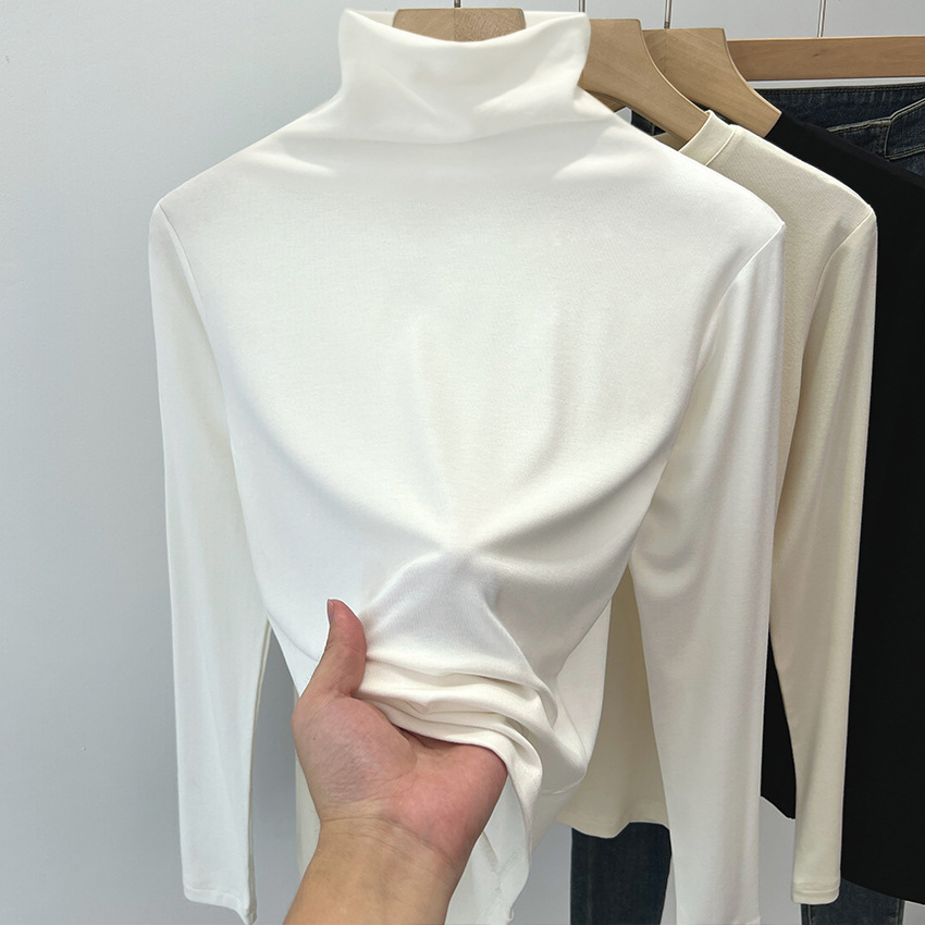 화이트 [스레드 터틀넥]