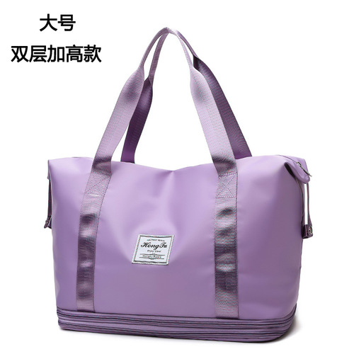 Wholesale Short-distance Travel Bag Hand-held Large Capacity Luggage Bag for Business Trips Maternity Tourism Travel Storage Bag with Custom LOGO