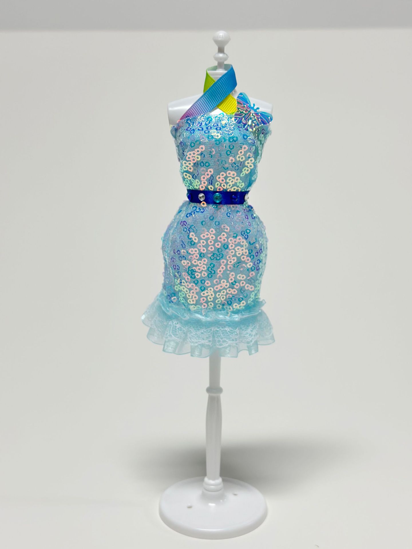 Gjør-det-selv-klærsett håndlaget design leketøy jente prinsessekjole kjole design gave_voghion.com