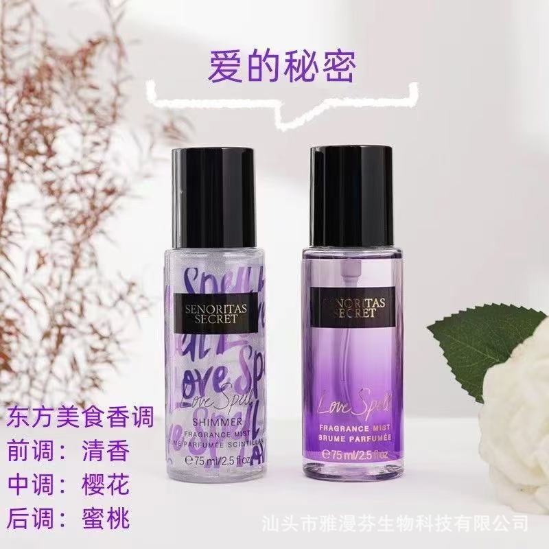 ヴィクトリア香水セット ウォーターキス パールグリッターフレグランススプレーセット 75ml フローラルの香り|undefined