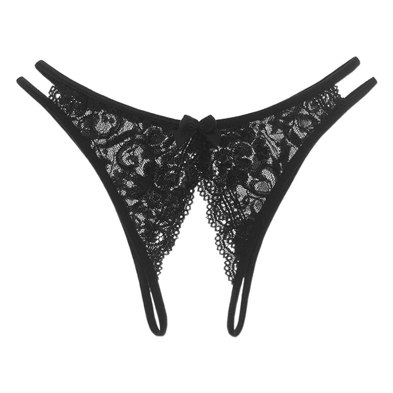 Сексуальное кружевное прозрачное открытое женское нижнее белье, свободные открытые, соблазнительные, с низкой талией, горячие Т-образные брюки 2184