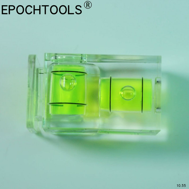 Долгосрочное производство двумерных горизонтальных шариков Измерителя Уровня пузырьков горячий башмак камеры горизонтальный пузырь Универсальный