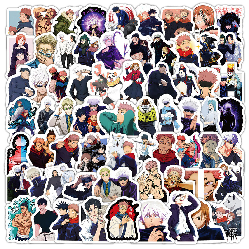 100 Cartoon Cartoon new Manshu back to the station graffiti stickers decorative mobile phone luggage water bottle stickers wholesale