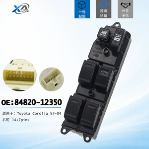 Toyotacorolla 97-04 sağ sükan üçün 84820-12350 şüşəqaldıran açarı 21 pin