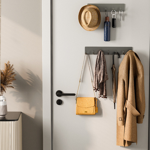 No punching hook, coat hook rack, coat hook, wall hanging, strong sticky hook, adhesive door back hook, kitchen hook