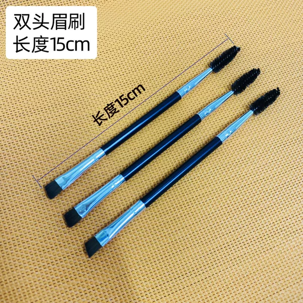 Double-Ended Eyelash Brush, Eyelash Brush, Spiral Eyebrow Brush, Curling Eyelash Makeup Brush, Bendable Long Pole Single Makeup Brush