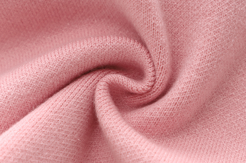 Coniglio cartone animato per bambina finto 2 pezzi di lana autunno inverno, abito da principessa lavorato a maglia elegante e carino per bambina_voghion.com