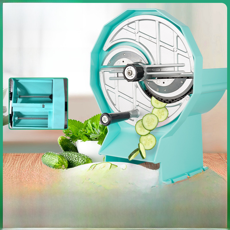 懒人多功能切菜器水果切片机手摇果蔬切片机檬土豆生姜薯片蔬菜