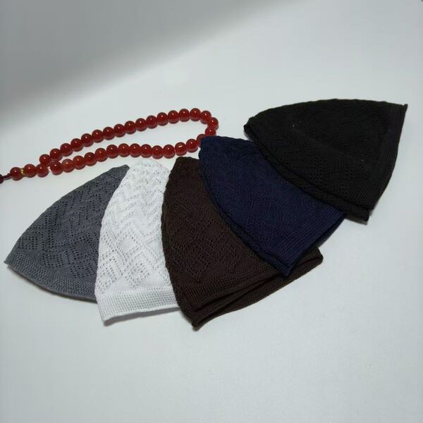 Summer thin breathable knitted hat