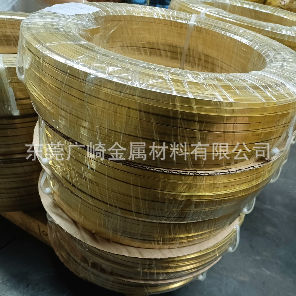 H62黄铜扁线广州-深圳-东莞3.5*10 3*12 4*8接插弹片电机机械配件