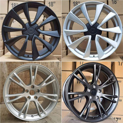 19inch 鋳造自動車アルミ合金ホイールは、テスラモデル 3 モデル Y オリジナル車スタイルの車のホイールに適しています