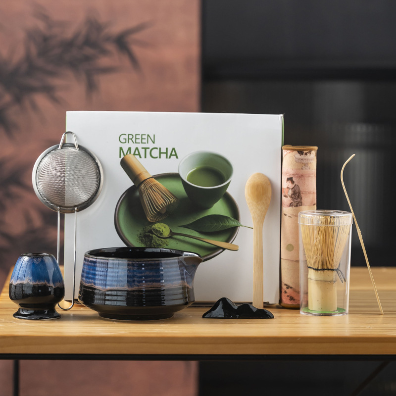 抹茶茶こし打ち工具抹茶ブラシ日本点茶碗抹茶カップ粉碗撹拌器茶調理器具セット|undefined
