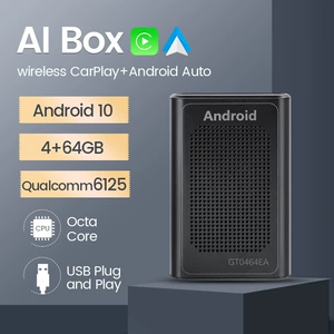 CarPlay Ai Box Android 10netflix iPtv беспроводная Android Auto Auto TV Qualcomm 6125