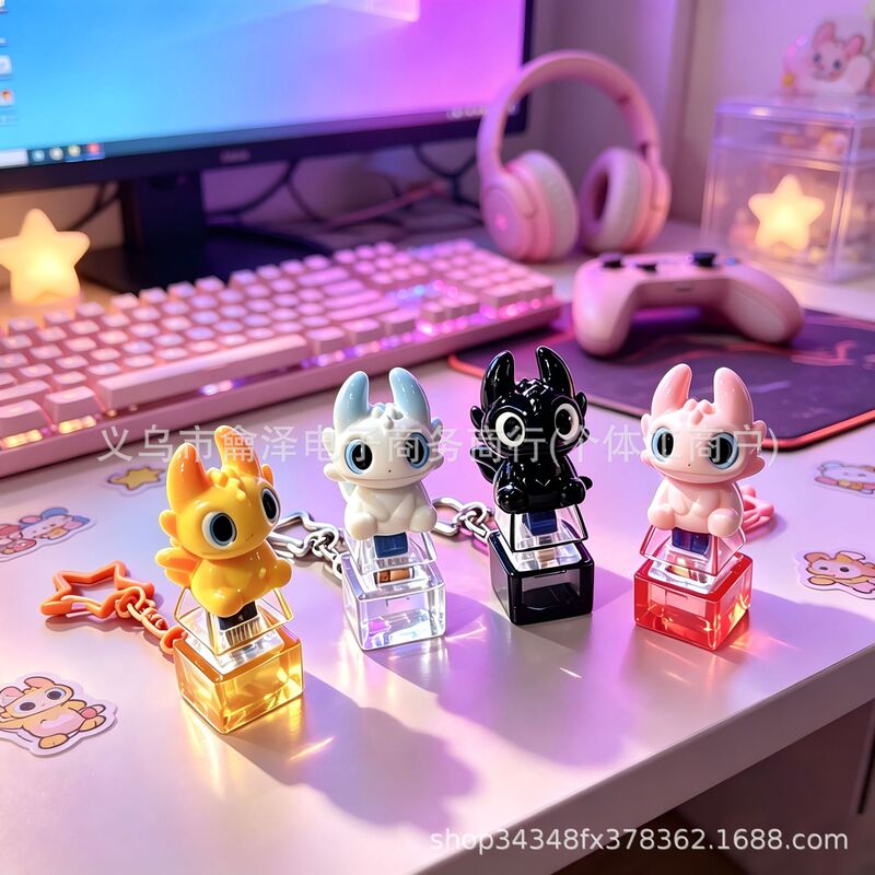Keyzonic Cross-Border 4-Key Stress-Relief Button Cute Little Dragon Christmas Desktop Decoration Keyboard Keyzonic Cross-Border 4-Key Stress-Relief Button Cute Little Dragon Christmas Desktop Decoration Keyboard