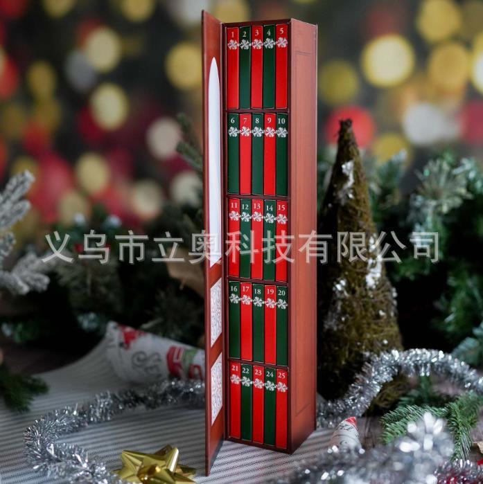 跨境爆款Mini Book Ornament Advent盲盒圣诞节惊喜厂家批发|undefined