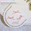 Resin with butterfly, cloth, hair band, bow tie, nail decoration with bow, gradient, new collection