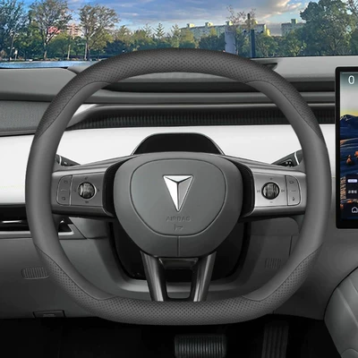 for Changan Deep Blue L06: Steering wheel cover - dark-blue-l06-lead-gray-ultra-thin-model-standard