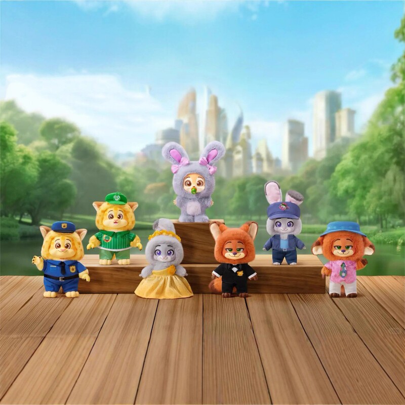 Official Disney Zootopia 2 New Journey Series Plush Keychain Blind Box Trendy Toy Figure Pendant Wholesale