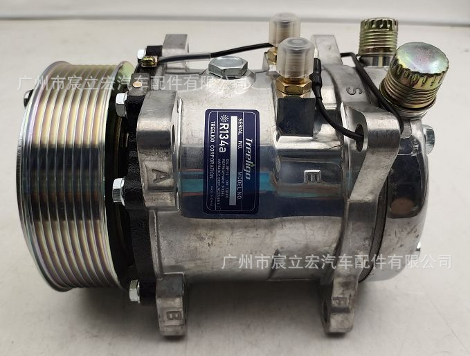 Compresor de aire acondicionado 507 GM - 12V 8PK 123mm-CO507.12.8.123.FG