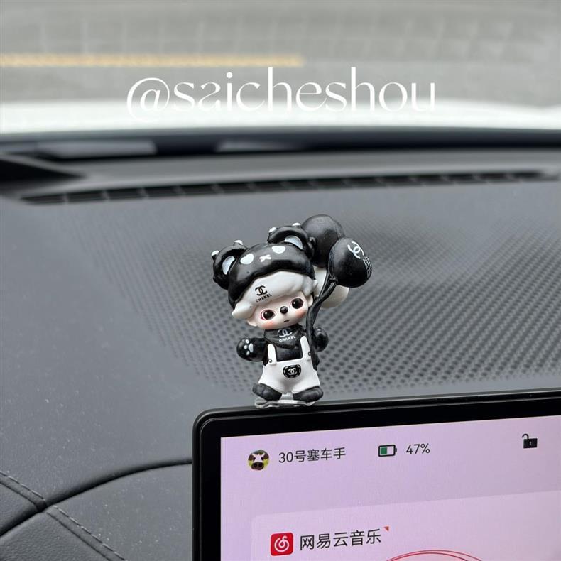 Bubble Mart Dimoo Cute Figurine Car Dashboard Display Decoration Today's Friday Series