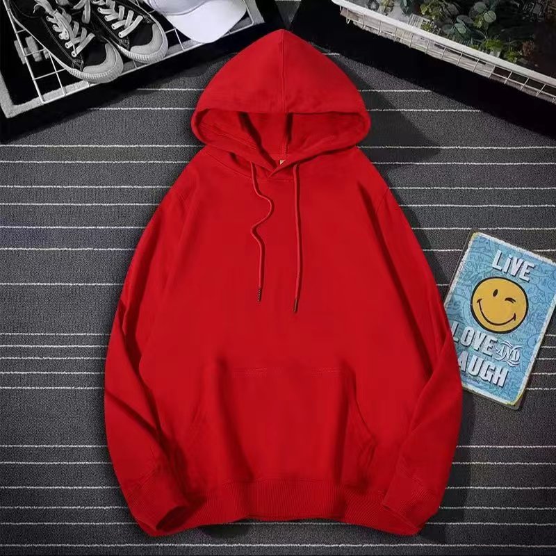 Men's Hoodie Long Sleeve Men's Hoodies Preppy Style Solid Color display picture 3