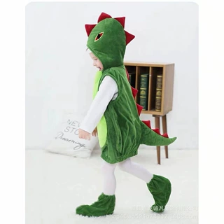 万圣节儿童卡通表演动物服装恐龙套装小孩可爱cos服幼儿园演出服