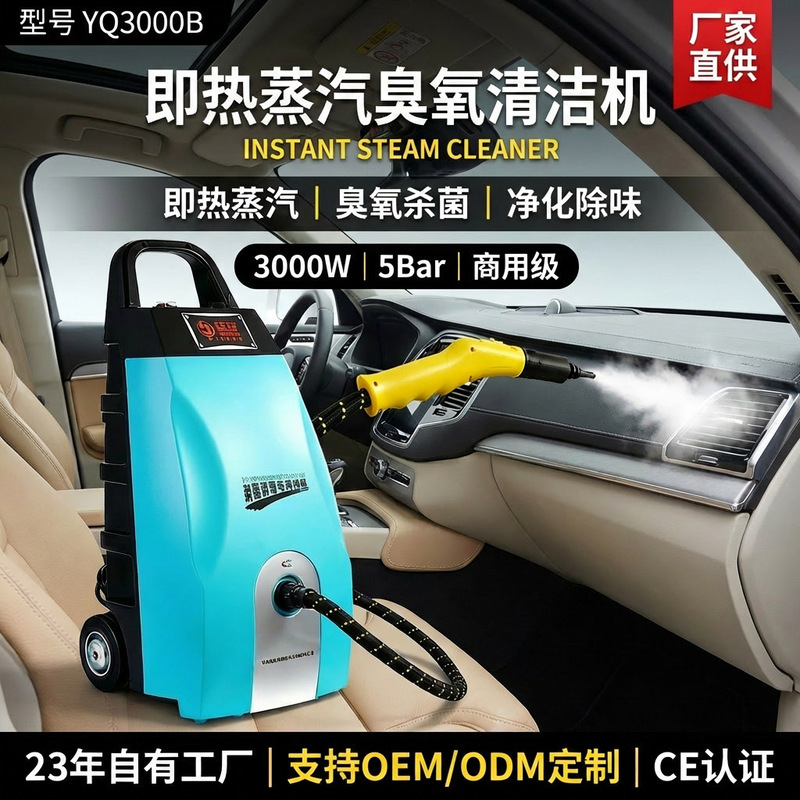 High-Temperature Steam Cleaning Machine with Ozone Disinfection Function, High-Pressure Car Sauna Machine, Formaldehyde Removal Steam Machine, Evaporation Box