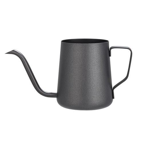 Hand-brewed coffee pot, hanging ear coffee hand-brewed kettle, 304 stainless steel fine mouth coffee pot, long mouth drip kettle factory