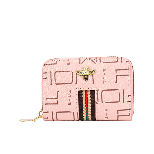 Korean card holder for women, compact, anti-degaussing, anti-theft, multi-function card holder, student large-capacity multi-card slot coin purse for women