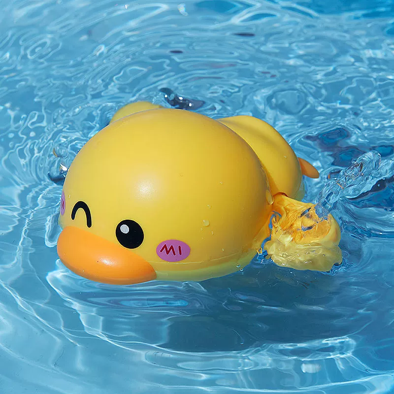 B.Duck, (Cross-border trading), cute toy play in water for bath for swimming, duck
