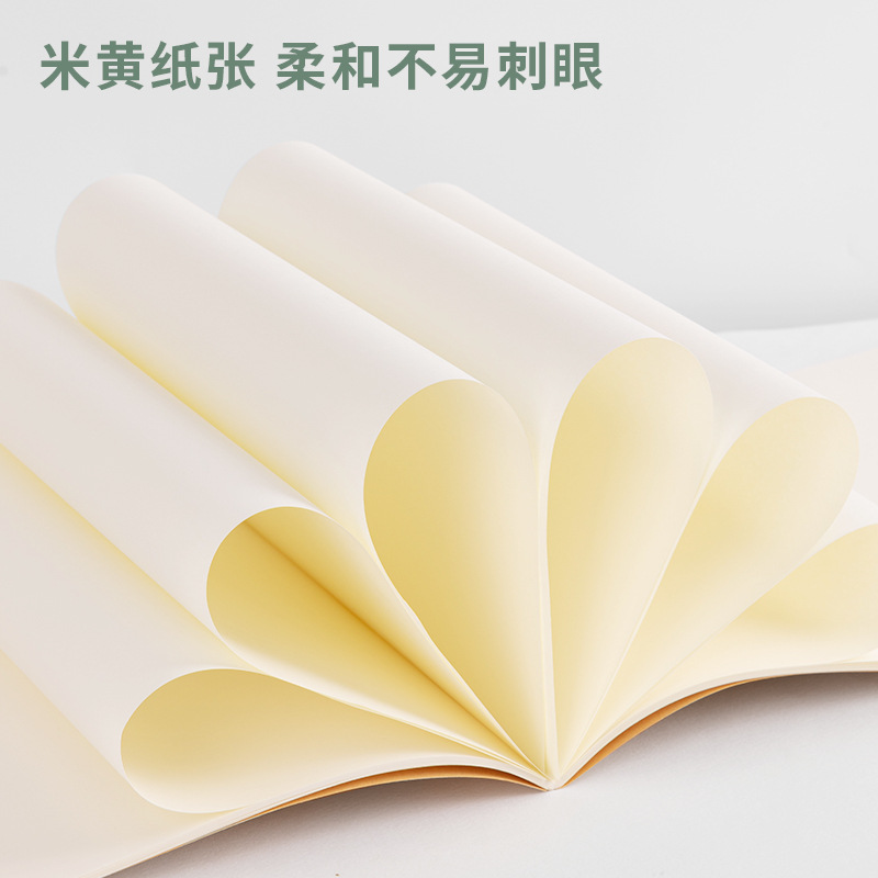 Powerful D1638 draft notebook with wire binding, student memo pad, 40 pages, white paper, ample quantity, minimalist design