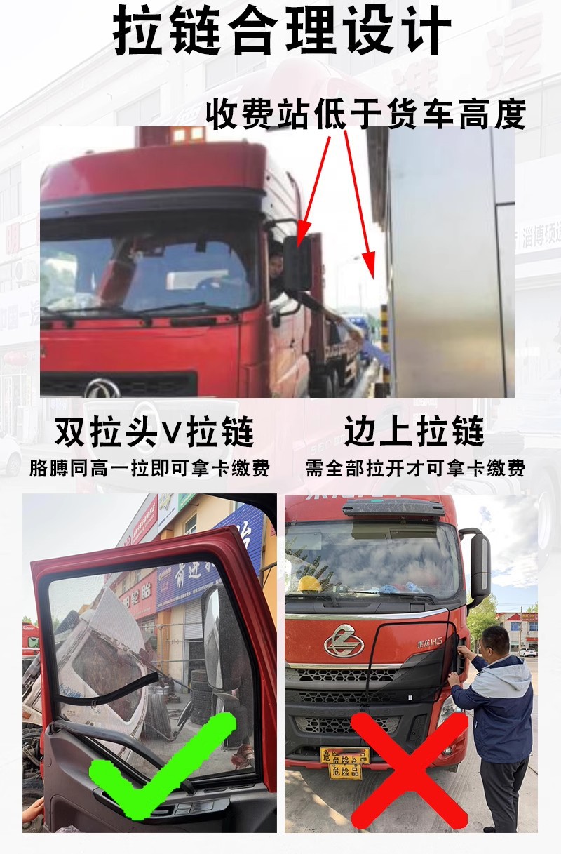 Large Truck Mosquito Net with Foldable Steel Frame, Mesh Window with V-Zip Magnetic Car Curtain and Sunshade Wholesale