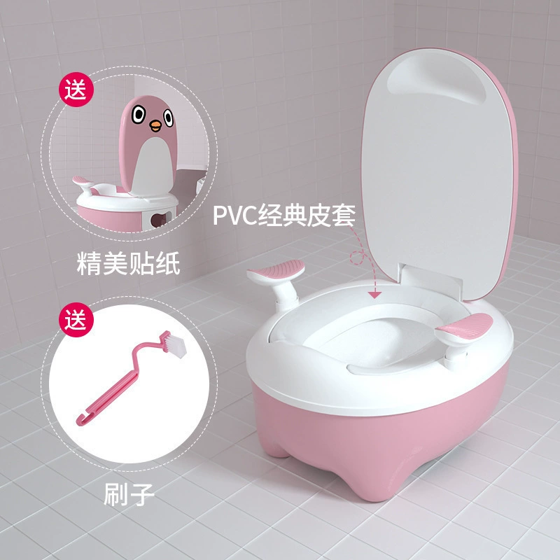 Cute children's toilet for boys for training