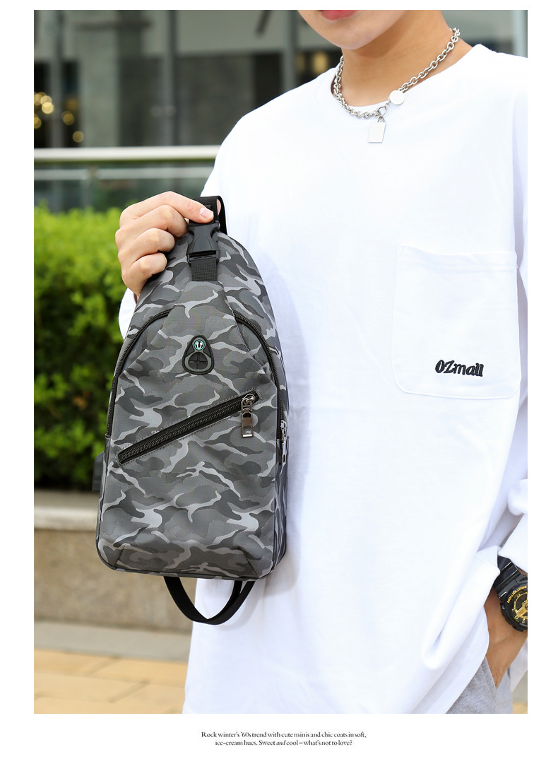 Vente en gros nouveau sac  bandoulire pour hommes de mode sac  bandoulire sac de poitrine de loisirs coren sac pour hommespicture19