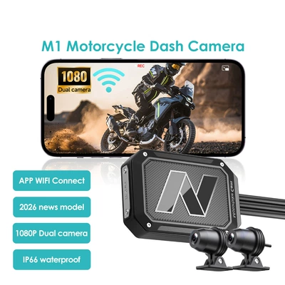 to Wifi, Hidden Installation – Motorcycle driving recorder