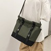 Handheld shoulder bag for leisure for beloved, one-shoulder bag for traveling, Korean style