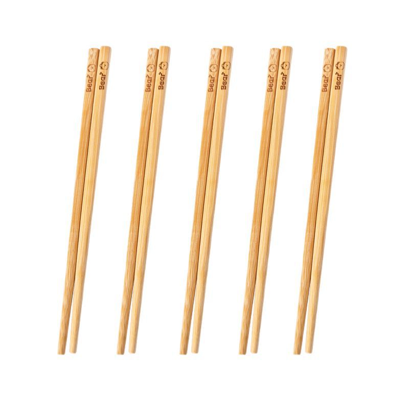 palillos de bambú especiales para niños, guardianes de manos saludables y suaves para el hogar, restaurantes sanitarios sin pintura, regalos comerciales antideslizantes de alta calidad