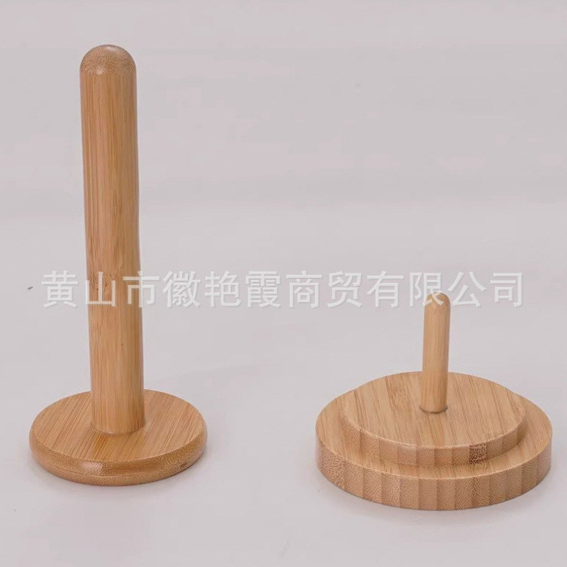 外贸毛线支架桌面纱线线轴支架简约风线轴存储架旋转球木制绕线器