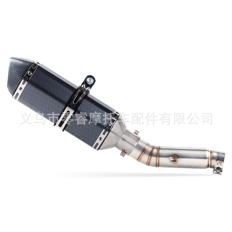 Suitable for Honda Cbr500R Motorcycle Exhaust Pipe Cb500F Cb500X Middle Section Modification R77 Silencer