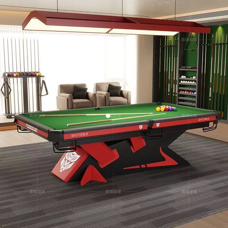 台球桌标准型成人家用商用球厅球房中式黑八多功能桌台球桌定制