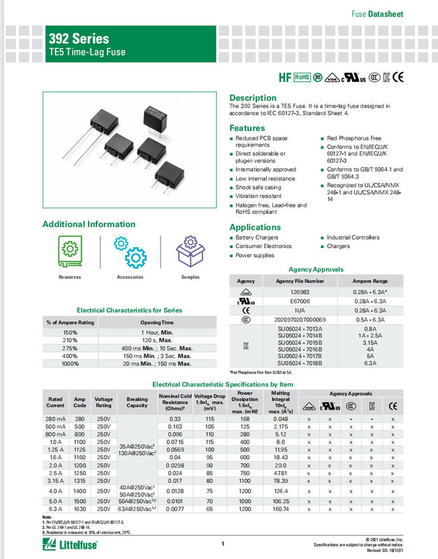 Professional sales Littelfuse cylindrical 382 square 392 Professional sales Littelfuse cylindrical 382 square 392