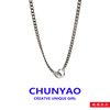 Brand short chain for key bag , necklace hip-hop style, accessory, simple and elegant design