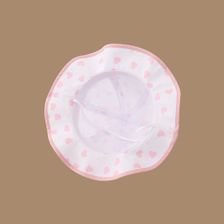 Sombreros para bebés primavera y otoño nuevo bebé mujer arco sombrero pescador princesa coreana ajustable sombrero de neumáticos retro