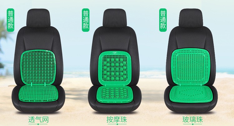 Summer Car Seat Cushion, Honeycomb Breathable Cooling Cushion, Double-Layer Thickened Ventilation Massage Chair Cushion, Cool Office Seat Cushion