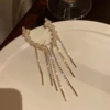 Shiny earrings, style