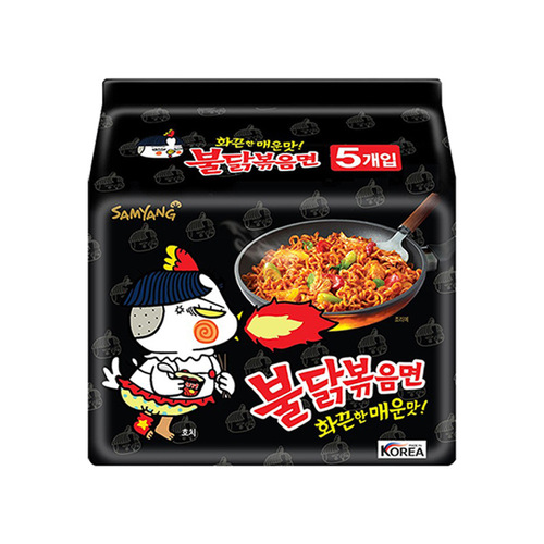 Korean imported instant noodles Samyang Extra Hot Chicken Flavor Mixed Noodles 700g Ramen Turkey Flavor instant noodles wholesale