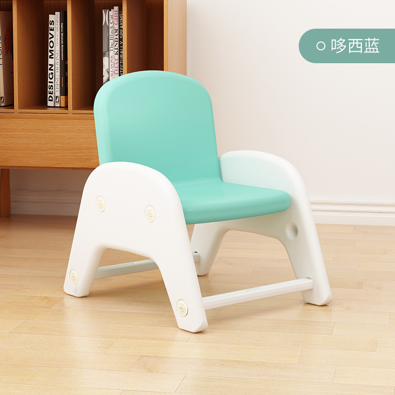 Baby chair plastic small bench children's chair backrest…