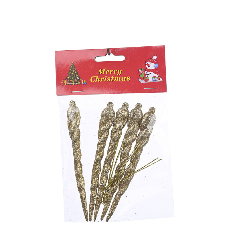 豪貝クリスマス装飾用品カラー氷条ストラップ創意ペンダント魔法棒吊り具小樹ねじ掛け|undefined